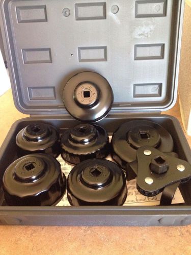 Blue point tools 7-piece oil filter wrench set - new