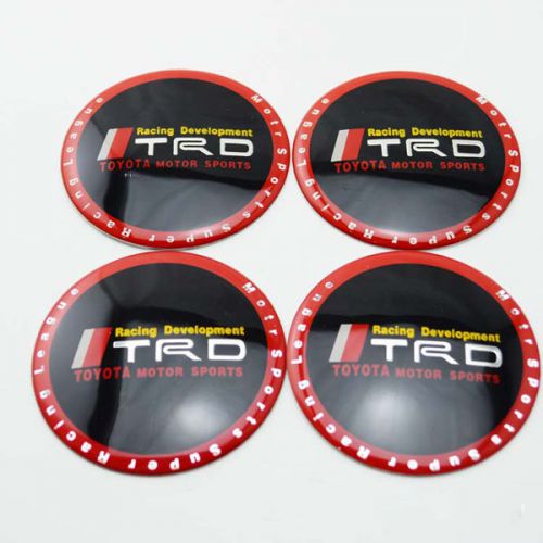 Buy TOYOTA TRD WHEEL RIMS CENTRE CAP HUB COVER DECAL EMBLEM STICKER