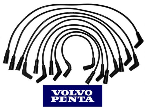 Genuine volvo penta v8, 5.0l, 5.7l spark plug wire set - 3888328