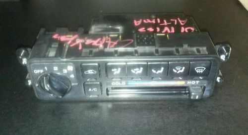 Nissan altima heater climate control switch 1998,99,2000,01