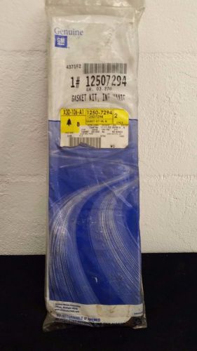 Engine intake manifold gasket set acdelco gm original equipment 12507294 oem