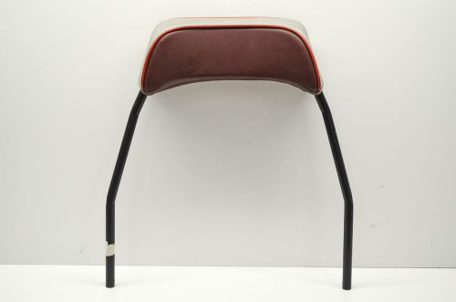 New oem arctic cat back rest red &amp; gray nos