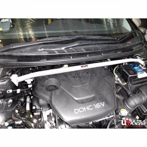Ultra racing front strut bar for hyundai elantra (md) 1.6 2010 (ur-tw2-1638)