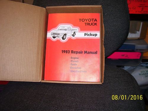 1983 toyota dlx &amp; sr5 pickup truck repair manual: factory / oem *** 2wd &amp; 4wd
