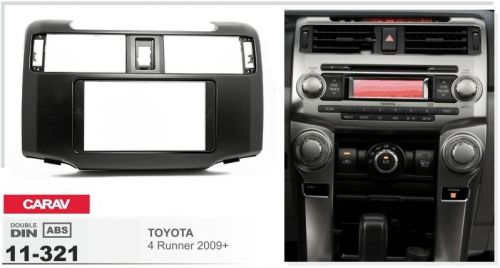 Carav 11-321 2-din car radio dash kit panel for toyota 4 runner 2009+