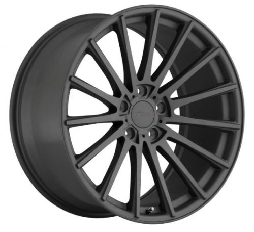 19x9.5 tsw chicane 5x120 rims +35 matte gunmetal wheels (set of 4)
