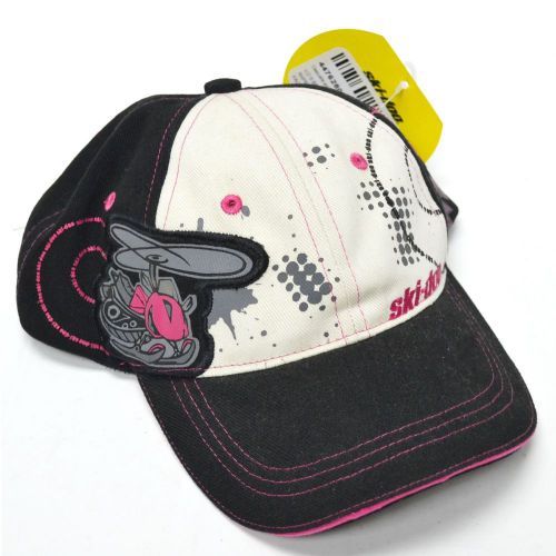 Ski doo girls adjustable bee hat black pink 4476280039