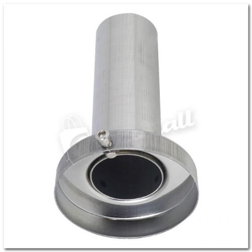 G-mall: round steel [4&#034; inch] removable n1 exhaust muffler silencer