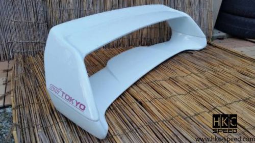 Jdm subaru impreza wrx sti version 6 tail rear spoilers gc8 white japan rare