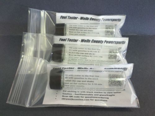 Fuel tester kits for ethanol % in gasoline sample e85 e10 e20 alcohol blend test