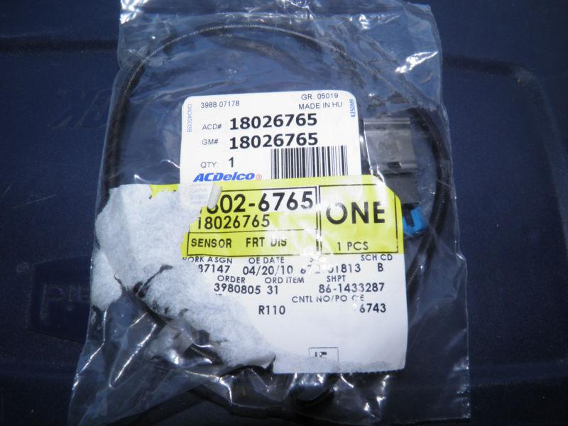 Buy Cadillac Seville Deville Disc Pad Sensor 1998 2002 18026765 NEW