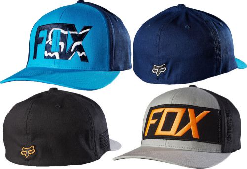 Fox racing placid flexfit hat, maneuver flexfit hat motocross size: s/m
