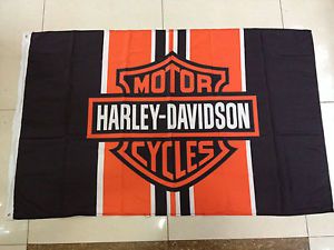 3ft x 5ft hanging motorcycle club flag harley heavy machine decorative banners