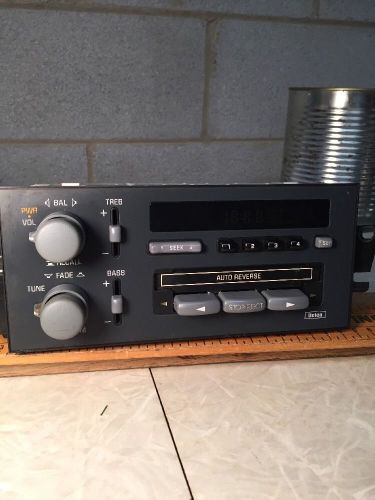 Nice! 89 90 91 92 pontiac firebird trans am gm am fm cassette radio gray face