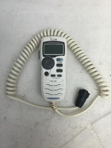 Icom commandmic iii hm-162sw remote control microphone for vhf marine radio