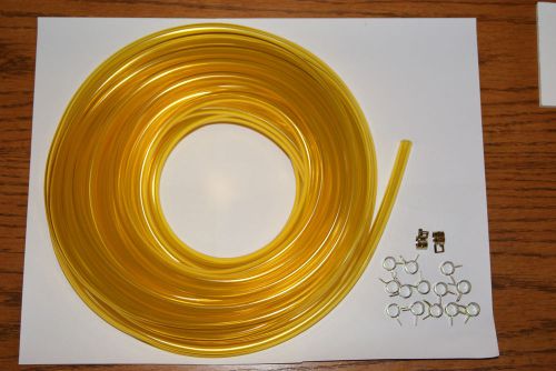 1/4&#034; fuel line go kart racing clone engine honda gx200 cart fuel pump clamps