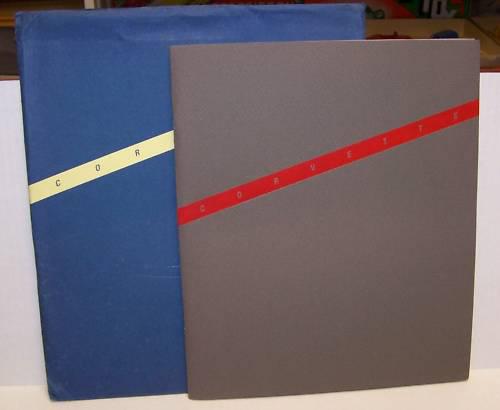 1986 corvette dealer sales brochure book minty 44 pages