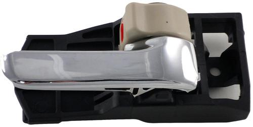 Right Beige & Chrome Interior Door Handle (Front or Rear) (Dorman# 82482), US $37.94, image 2
