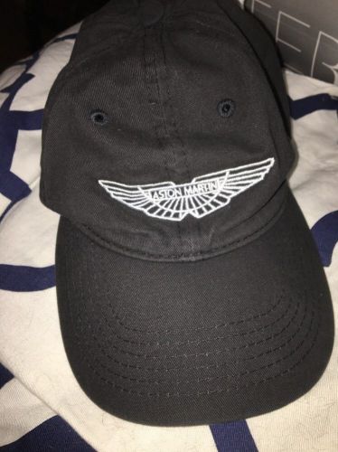 Aston martin black logo baseball hat