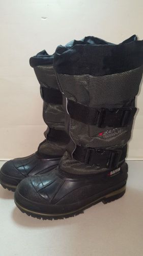 Unisex baffin technology heavy insulated drawstring top snowmobile boots - w8/m6