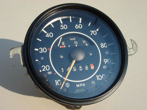 68-77 vw beetle vdo 100 mph speedometer 113957023l (like new)