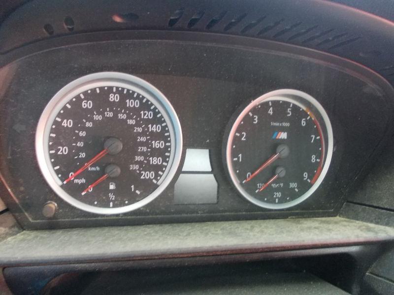 Oem 06-10 bmw e60 e63 m6 instrument cluster speedometer 101k miles