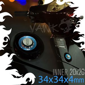 VAWiK - CNC Aluminum steering lock trim blue for Piaggio BV TYPHOON X8 X9 ZIP, US $16.90, image 2