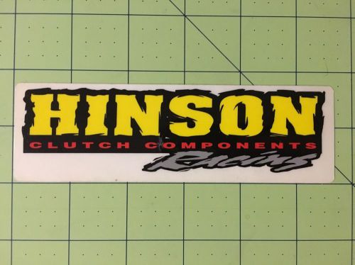 Hinson clutch components vintage decal racing sticker trx450r kfx400 yfz450r
