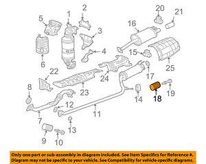 HONDA OEM Exhaust-Front Pipe Spring 18230SV4000, US $6.52, image 2