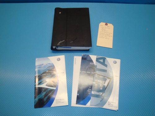 2002 02 vw volkswagon jetta owners manual set oem