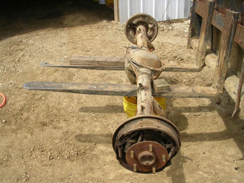 83 ford f150 4x4 rear axle assembly 