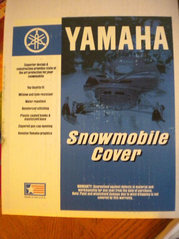 New yamaha oem genuine snowmobile cover '00 - 01 sx-r 500/600/700