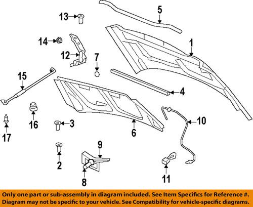 Jeep oem 4589801aa hood-latch