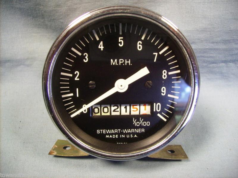 Vintage stewart-warner 10 mph speedometer-rat rod