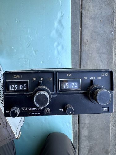 KING KX 170B NAV/COMM P/N 069-1020-00 CORE, US $200.00, image 5