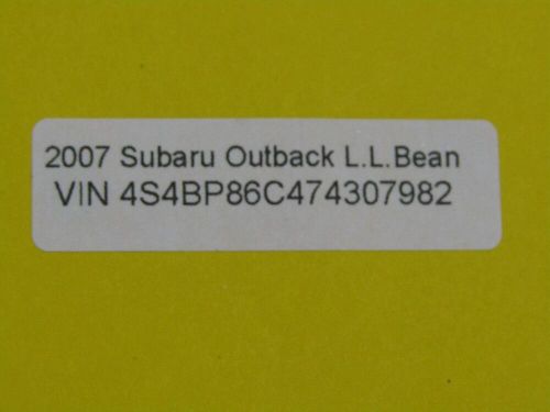 2006-2009 Subaru Outback L.L. Bean 3.0L Throttle Body OEM 16112AA160, US $58.08, image 4