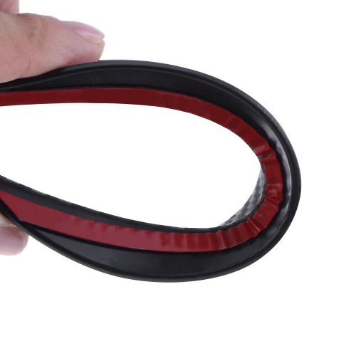 6pcs Universal Carbon Fiber Car Front Bumper Fin Spoiler Canard Refit Kits-Black, US $11.98, image 2