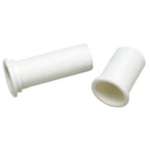 Boat 1 inch thru hull white plastic drain tube 2 to 4 in marine adjustable 19131