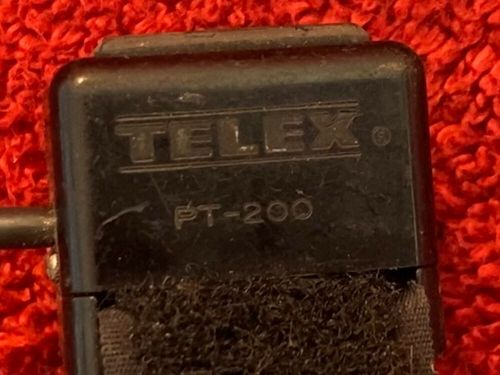 Telex pt-200 aircraft push to talk switch