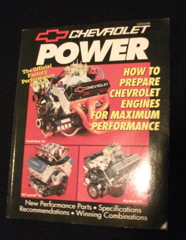 Chevrolet power-the official factory performance guide