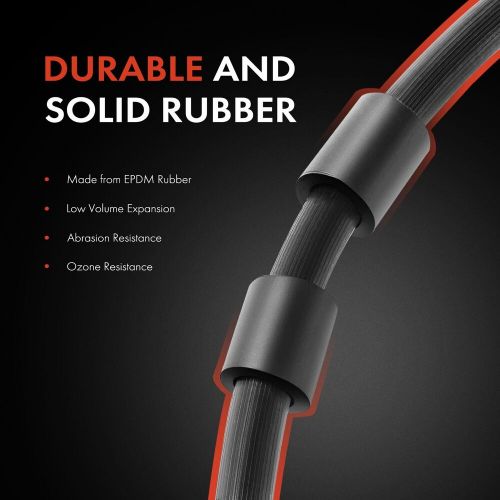 2x New Rear Left & Right Brake Hydraulic Hose for Hyundai Azera 2006-2011 Sonata, US $22.99, image 5