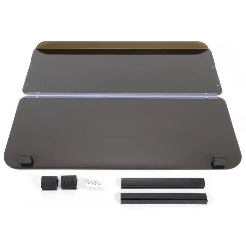 Tinted Hinges Fold-Down Golf Cart Windshield For 1985-1995 Yamaha G2 G9 Folding, US $102.88, image 4