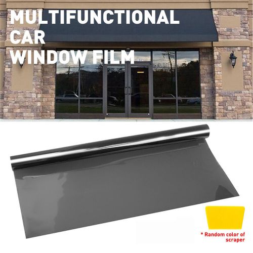 20" Inches x 10'Feet Uncut Roll Window Tint %70 Dark Black Film Car Home Office, US $13.01, image 3