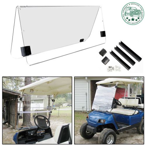 For 03-06 Yamaha G22 Foldable Clear Polycarbonate Windshield Golf Cart Part, US $77.85, image 10