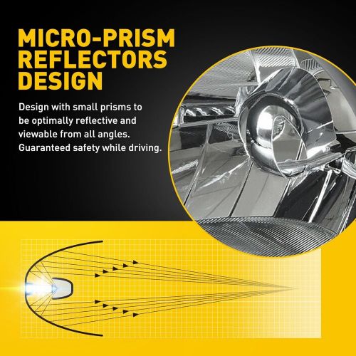 For 1996-1998 Civic Honda Passenger Side Driver Headlight Black Pair Housing, US $79.99, image 2