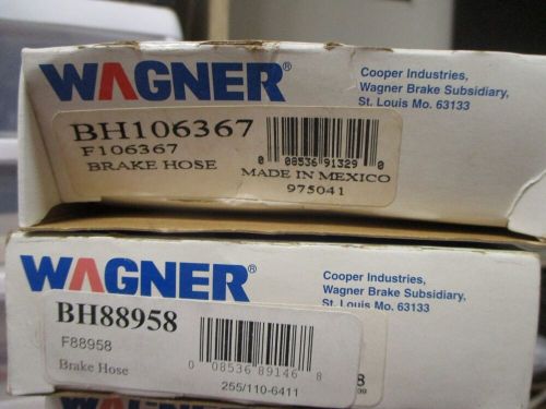 5 wagner bh106367 bh88958 bh88957 bh104341 bh110159 brake hoses
