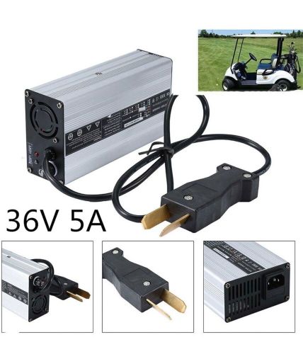 For Ez Go Club Car DS EZgo TXT Crows Foot Plug 36V 5A Golf Cart Battery Charger, US $39.99, image 2