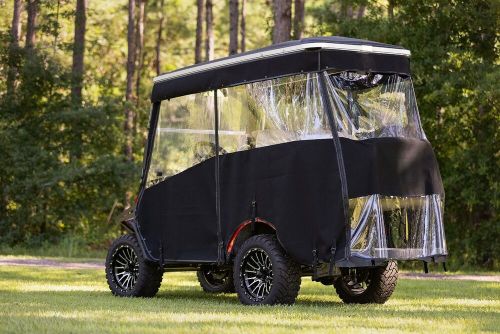Red Dot White Vinyl Golf Cart Enclosure for EZGO Express S4 Elite with 80" Top, US $819.95, image 5
