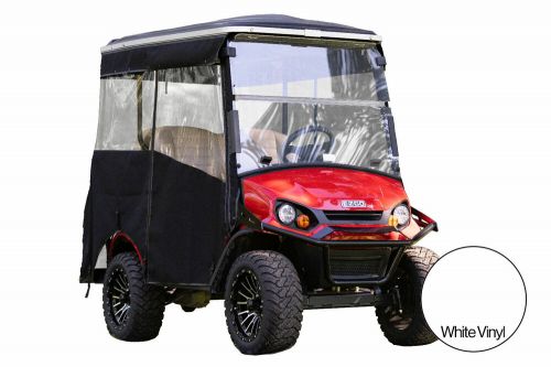 Red Dot White Vinyl Golf Cart Enclosure for EZGO Express S4 Elite with 80" Top, US $819.95, image 7