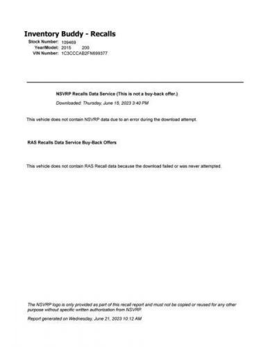 Seat Belt Front Bucket Seat Sedan Driver Retractor Fits 15-17 200 10261425, US $95.00, image 2